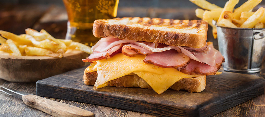 Ham & Cheese Sandwich
